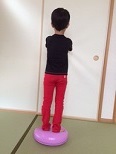 立つだけ