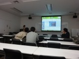予行演習風景。みんな真剣です。