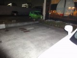 こんなに広いのに・・・車2台分あいてんで。
