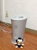生活の木「スチーム式アロマ加湿器CORON(コロン) アイボリー  ほかにピンクもあるよ!